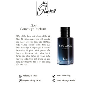 Sharingperfume - Dior Sauvage Parfum 2019 [Mẫu thử 10ml]