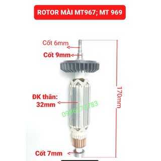 Rotor mài maktec mt969 mt967 hàng tốt