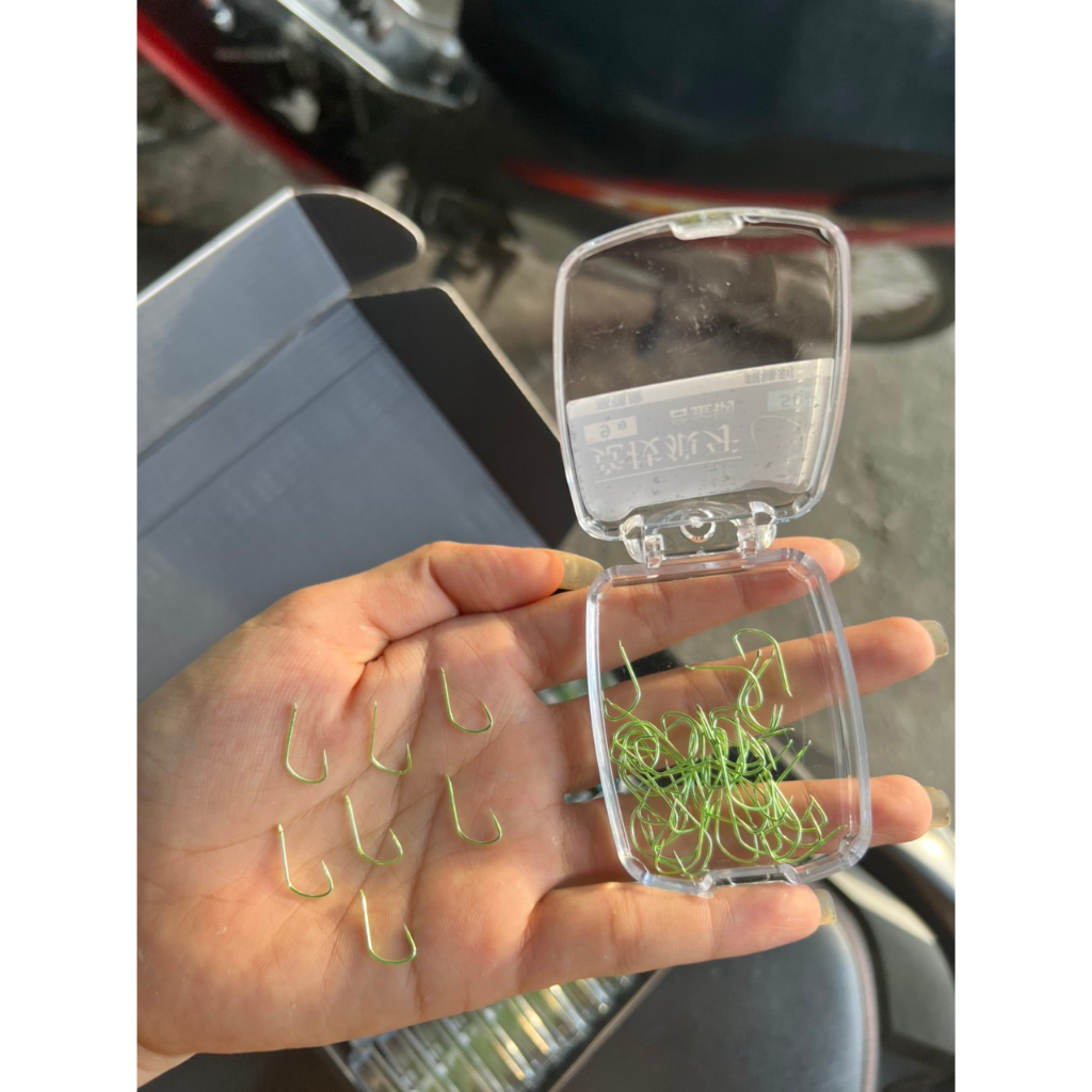 LƯỠI CÂU CÁ NANH SÓI KHÔNG NGHẠNG HỘP  50 CÁI CHUYÊN CHÉP RÔ