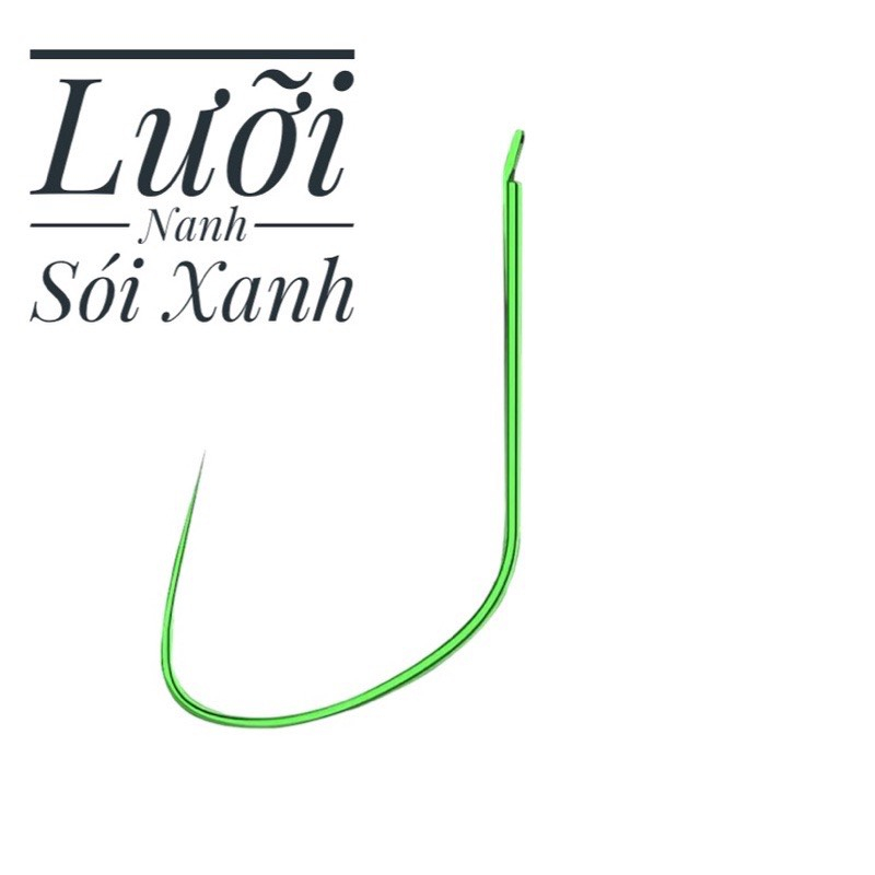 LƯỠI CÂU CÁ NANH SÓI KHÔNG NGHẠNG HỘP  50 CÁI CHUYÊN CHÉP RÔ