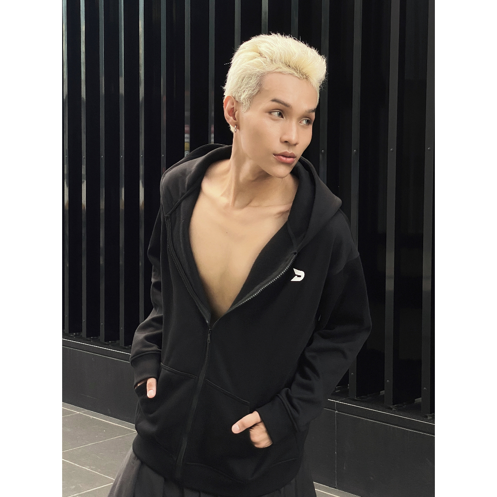 Áo khoác Hoodie Zip Local Brand Unisex Devotus Nỉ bông Cotton 350gsm - Áo khoác dây kéo New Collection