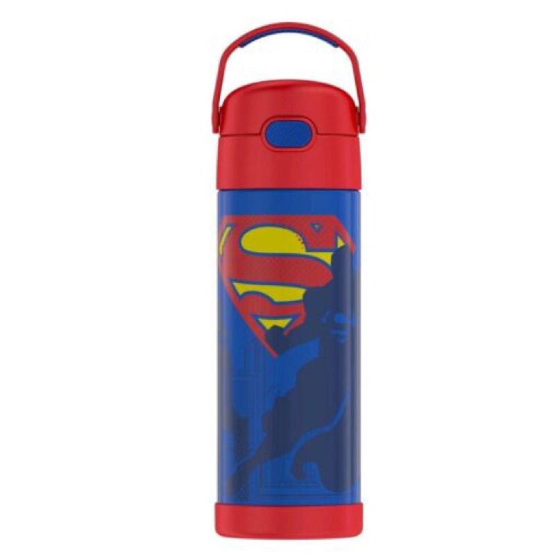 Bình giữ nhiệt Thermos Super man 470ml, hàng Mỹ