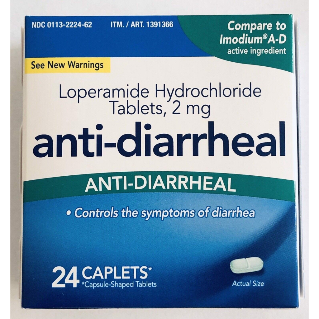 Viên uống kiểm soát tiêu chảy Kirkland anti-diarrheal 24 viên