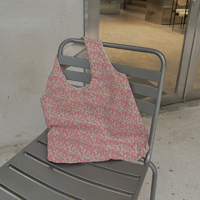 Túi tote hoa hoè 2 lớp dày dặn