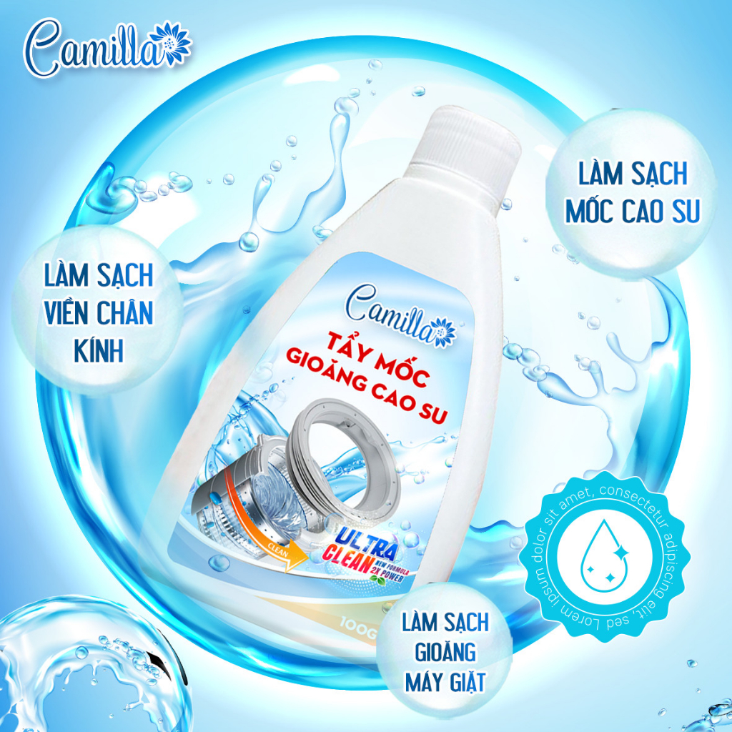 Combo 2 Hộp Tẩy Mốc Gioăng Cao Su Giúp Gioăng Máy Giặt Sạch Sâu, Loại Bỏ Vi Khuẩn