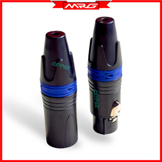 Jack Canon Chân Đồng Vòng Xanh, giá 1 chiếc, jack canon đực, jack canon cái, dùng hàn dây tín hiệu âm thanh. J-CN