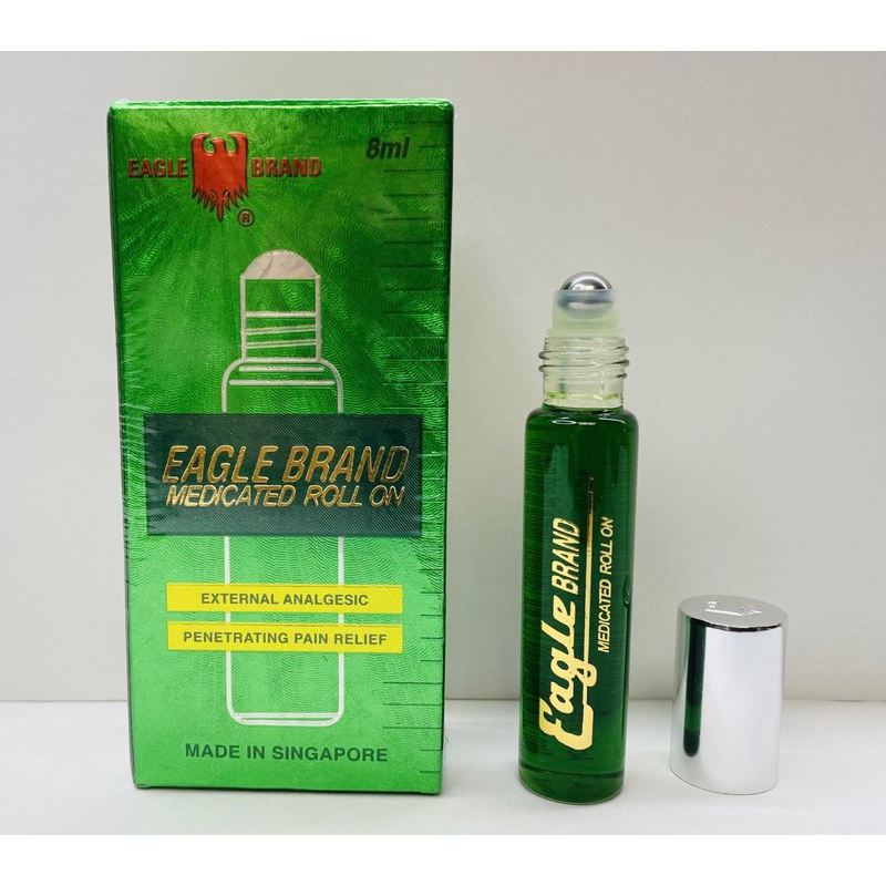 Dầu gió xanh dạng lăn Eagle Brand 8ml Mỹ