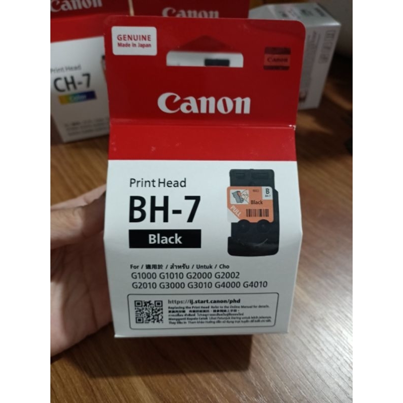 ĐẦU IN MÀU ĐEN MÁY IN CANON G1010,G2010,G2000