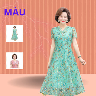 Đầm trung niên cao cấp dự tiệc