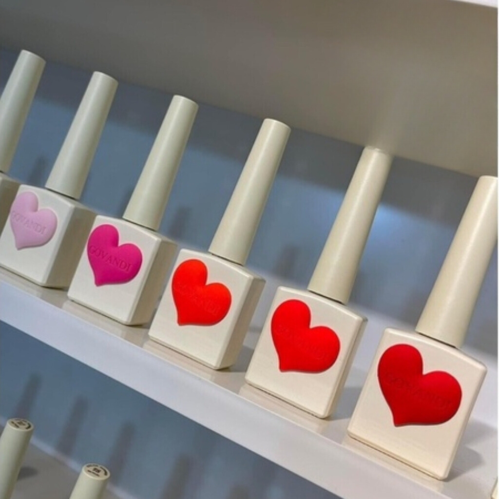 Set sơn gel govandi chính hãng 133 màu – Bộ sơn gel 133 cao cấp tặng 3 bảng màu + kệ sắt + 2 chai base top