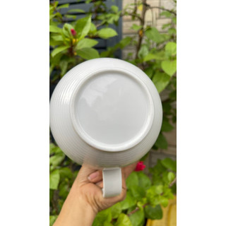 Bình Trà Minh Long sứ trắng đẹp - lỗi Logo
