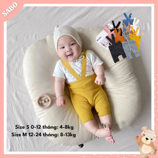 Quần tất yếm đùi phiên bản xuân thu siêu cute, mềm mại cho bé 0-24 tháng, quần yếm hàn quốc