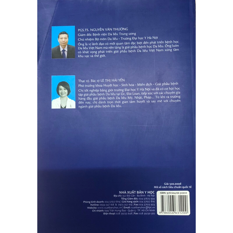 Sách - Hình ảnh tổng quát giải phẫu bệnh Da liễu