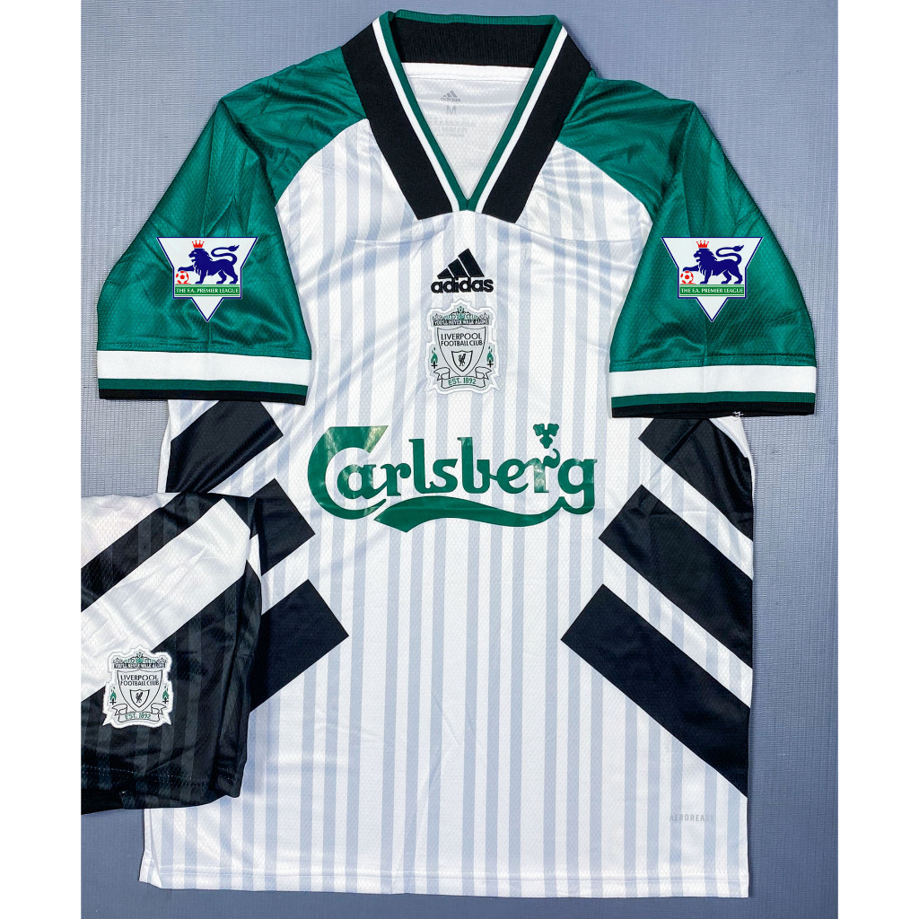 Bộ áo bóng đá liverpool - liver retro hàng thailand cao cấp mùa giải 1193 - 1995
