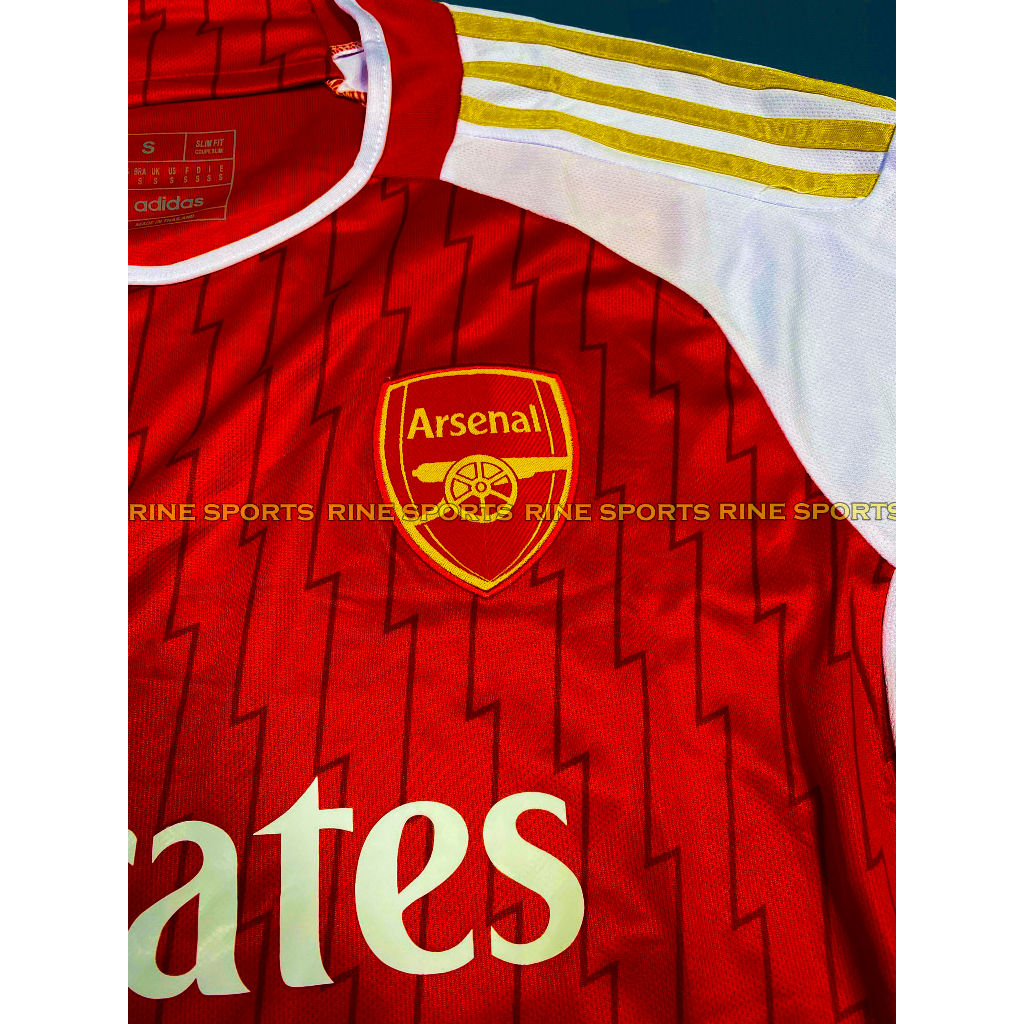 Hàng Thailand Super Bộ Áo bóng đá Ars - Arsenal sân nhà chuẩn thi đấu mùa mới 2023 - 2024