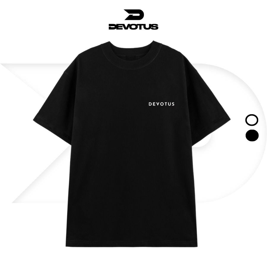 Áo thun Local Brand Unisex Devotus Premium 100% Cotton form Oversize Fullbox - In nổi silicon