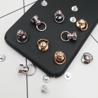 Khoen vít gắn ốp lưng/Nút đinh tán gắn phụ kiện trang trí case điện thoại/ treo keyring và keychain