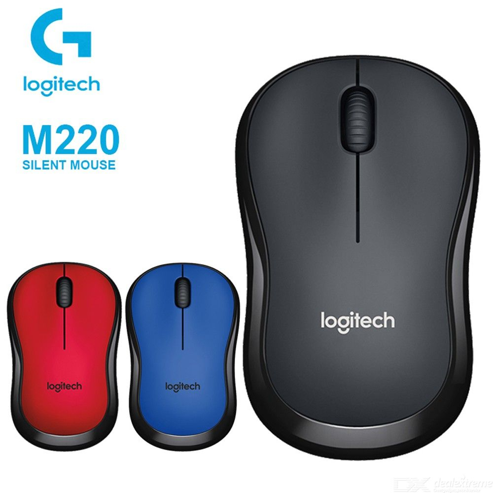 Chuột không dây Logitech M220 Silent không tiếng ồn - bảo hành 12 tháng