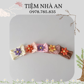 Băng đô cài tóc, băng đô bông hoa, băng đô cho bé gái, phụ kiện thời trang cho bé - tiệm nhà An