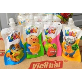 1 túi Thạch lắc trái cây | Hi! Fruit Juice hương trái cây túi
