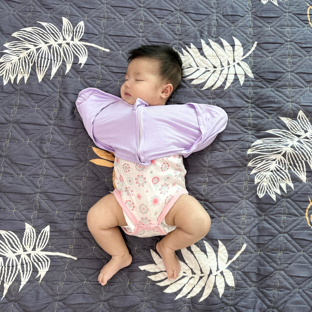 Nhộng Chũn Lửng, Nhộng Chũn Nửa Người Có Mở Tay Hãng Noonon Cho Bé Ngủ Ngon Giảm Giật Mình
