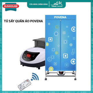 Tủ Sấy Quần Áo POVENA PVN-CD1215 Công Suất 1200W Bảo Hành 12 Tháng Chính Hãng