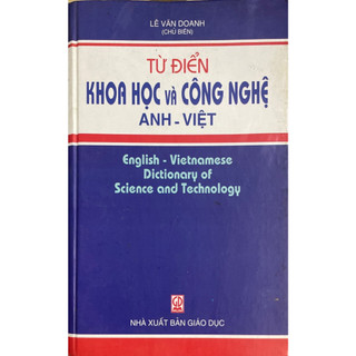 Sách - từ điển khoa học và công nghệ