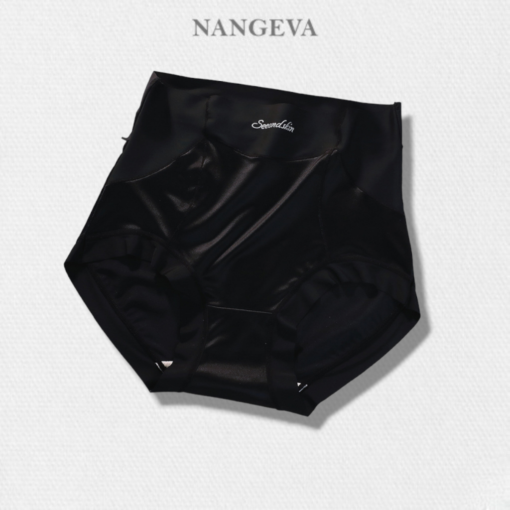 Set 6 quần lót su lụa cạp cao satin gen bụng tàng hình nâng mông tôn dáng gợi cảm NANGEVA ms741