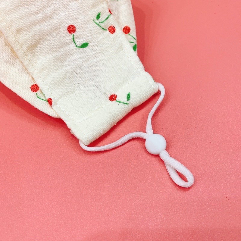 Khẩu Trang Vải 4 Lớp Cho Bé Ôm Khít,Thoáng Khí