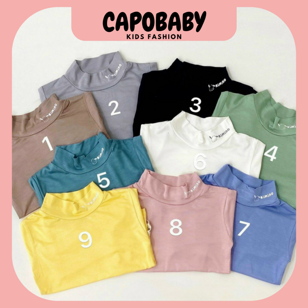 Áo giữ nhiệt cho bé, áo dài tay cotton 4 chiều cho bé 7-18kg