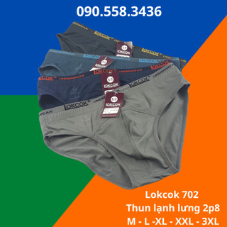 Quần lót nam tam giác thun lạnh LOKCOK 702 quần sịp co giãn thông thoáng thoải mái