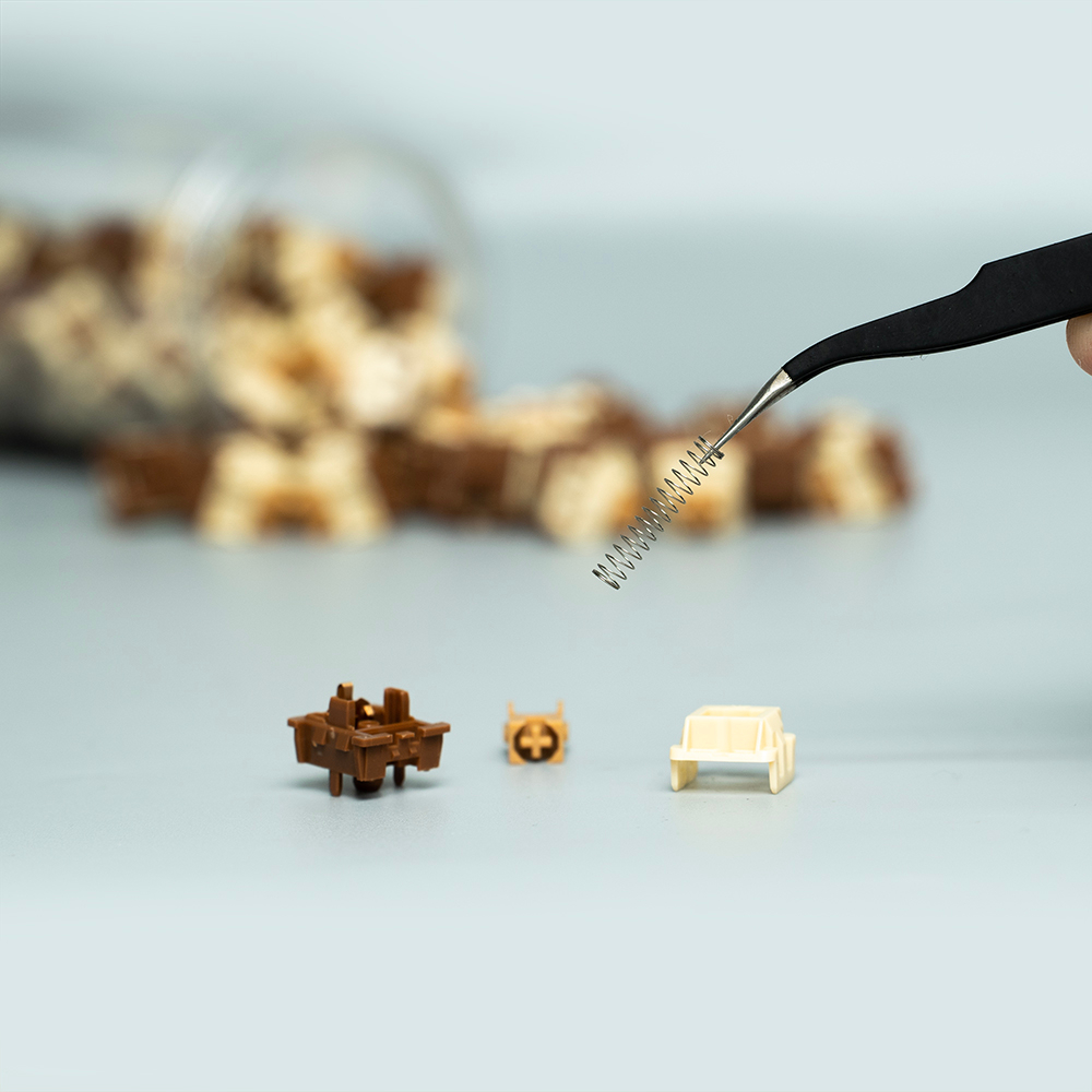 Switch KTT Bear 5 PIN Linear 43g công tắc bàn phím Switch KTT Bear 5 pin DoDo Gear