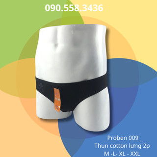 Quần lót nam tam giác coton ProBen -009 quần sịp co giãn thông thoáng