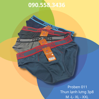 Quần lót nam tam giác thun lạnh cao cấp ProBen - 011 quần sịp co giãn thoải mái thông thoáng