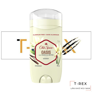 [Hàng AUTH] Lăn Sáp Khử Mùi Old Spice Inspired By Nature Collection Oasis With Vanilla Notes (Sáp Xanh )