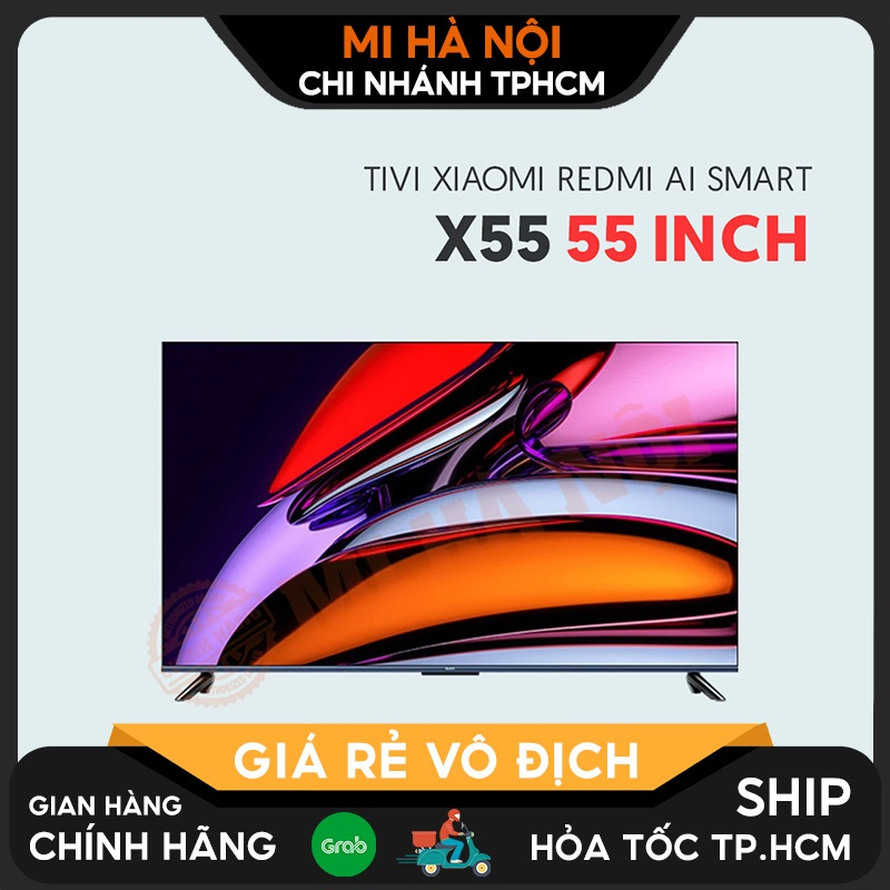 Smart Tivi Redmi AI Smart X55/X65/X75
