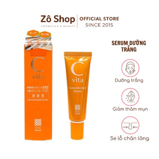 Serum Vitamin C Dưỡng Trắng, Giảm Thâm Meishoku C Vita Concentrated Serum 30ml
