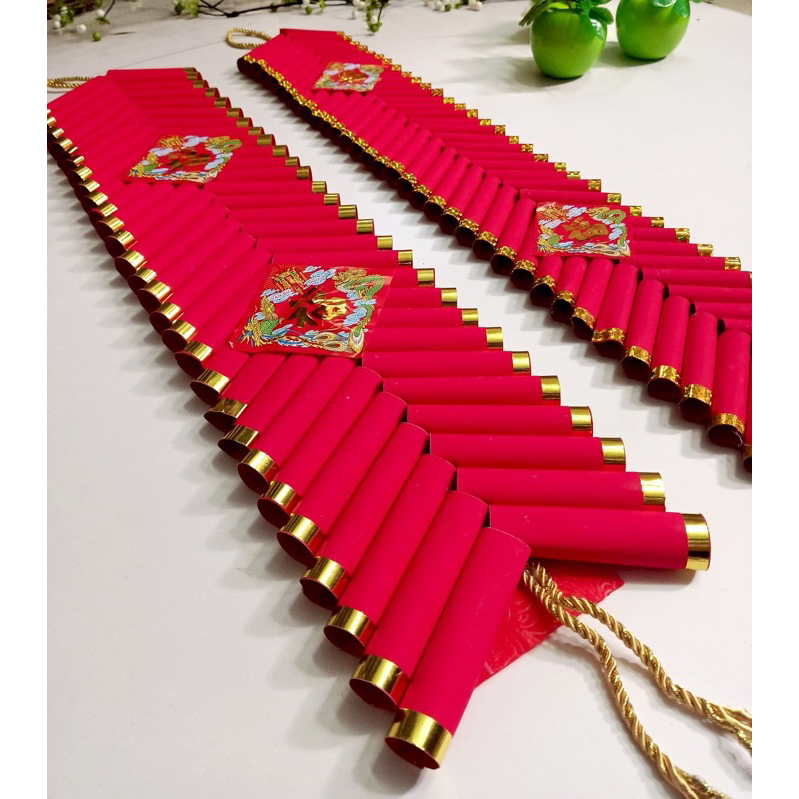 Cuộn decan vàng, bo viền, dán trang trí, làm viền pháo giấy | Phụ kiện trang trí