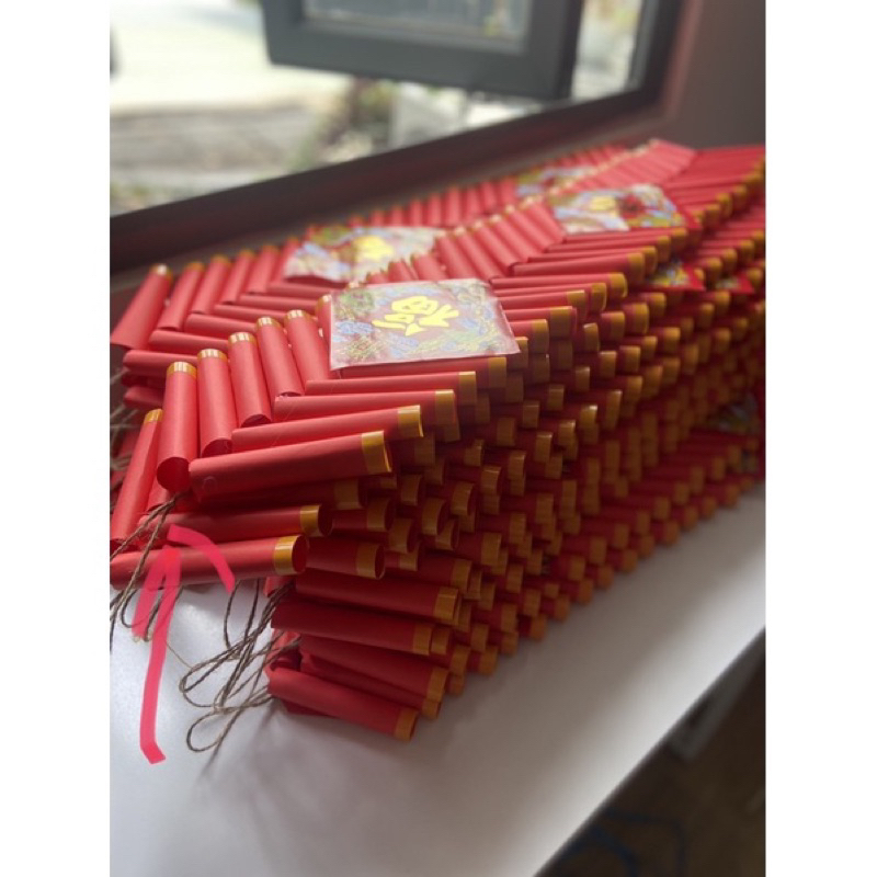 Cuộn decan vàng, bo viền, dán trang trí, làm viền pháo giấy | Phụ kiện trang trí