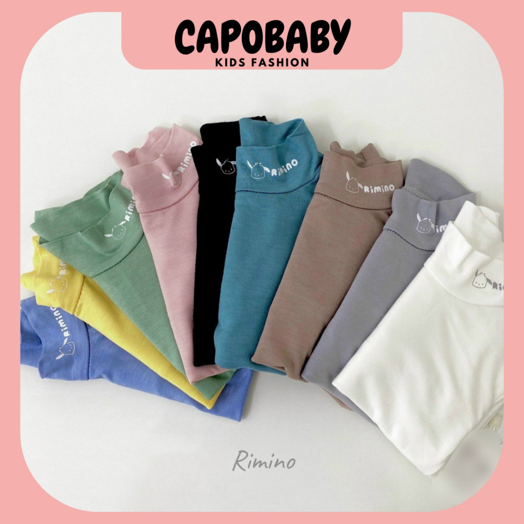 Áo giữ nhiệt cho bé, áo dài tay cotton 4 chiều cho bé 7-18kg