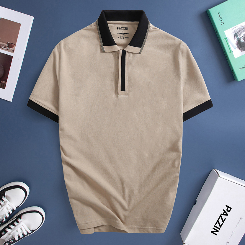 Áo thun POLO thiết kế vải cotton cá sấu cao cấp ngắn tay cực sang trọng và lịch lãm TYRH56