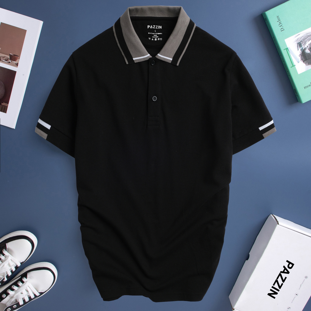 Áo thun POLO thiết kế vải cotton cá sấu cao cấp ngắn tay cực sang trọng và lịch lãm TYRH56