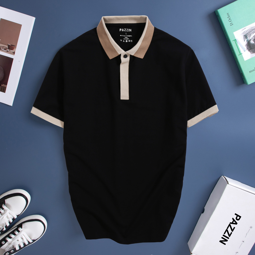 Áo thun POLO thiết kế vải cotton cá sấu cao cấp ngắn tay cực sang trọng và lịch lãm TYRH56