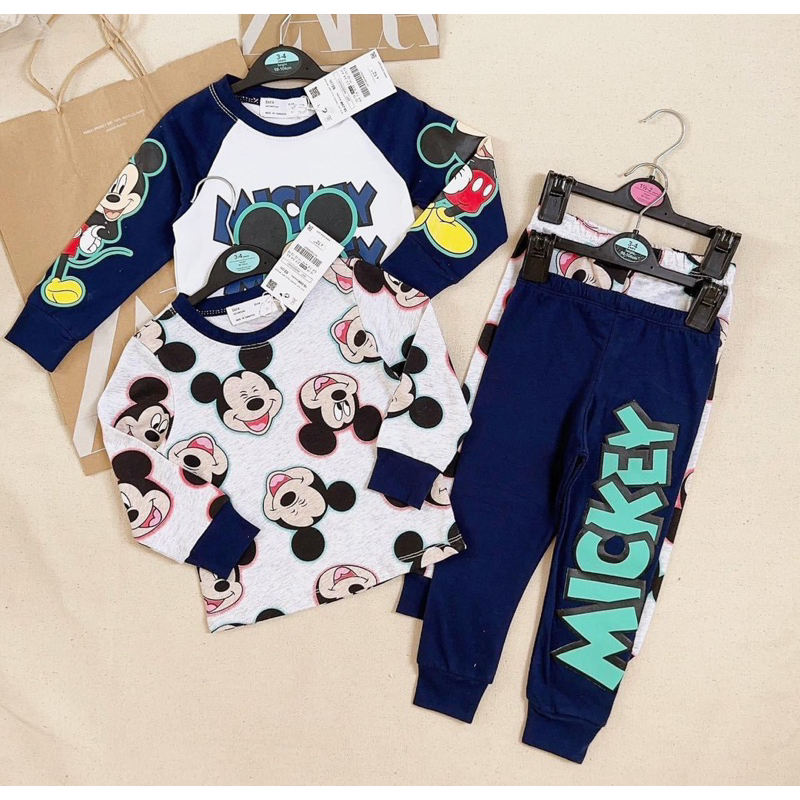 COMBO 2 BỘ MICKEY CHO BÉ