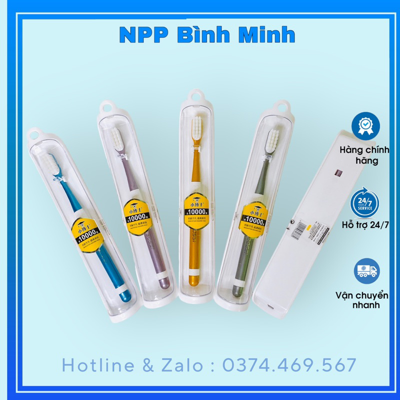 Hộp bàn chải 20 chiếc lông mền 10000 sợi MSP 688