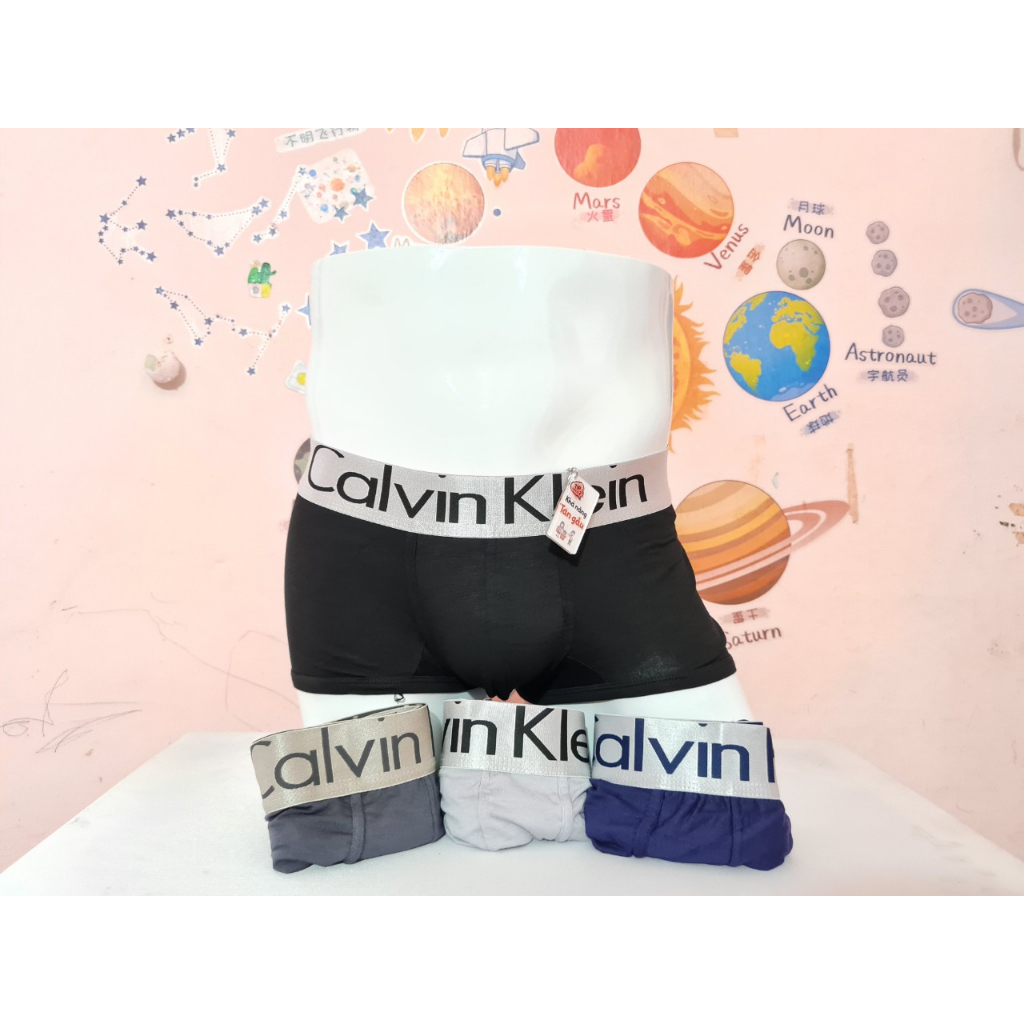 5 chiếc sịp đùi boxer nam 2018 cạp bạc quần sịp đùi