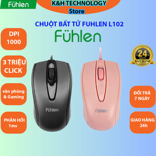 Chuột máy tính Fuhlen có dây L102 - Bảo hành 12 tháng