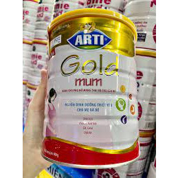 Sữa arti gold mum -date mới 900g date 2024 xả ck 50%
