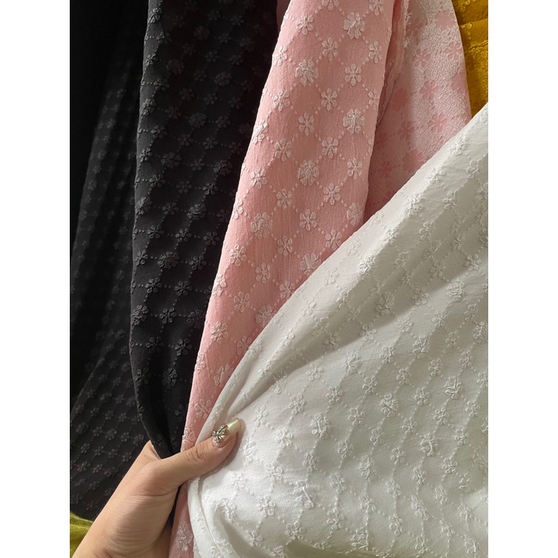 Gấm xốp hoa nhí