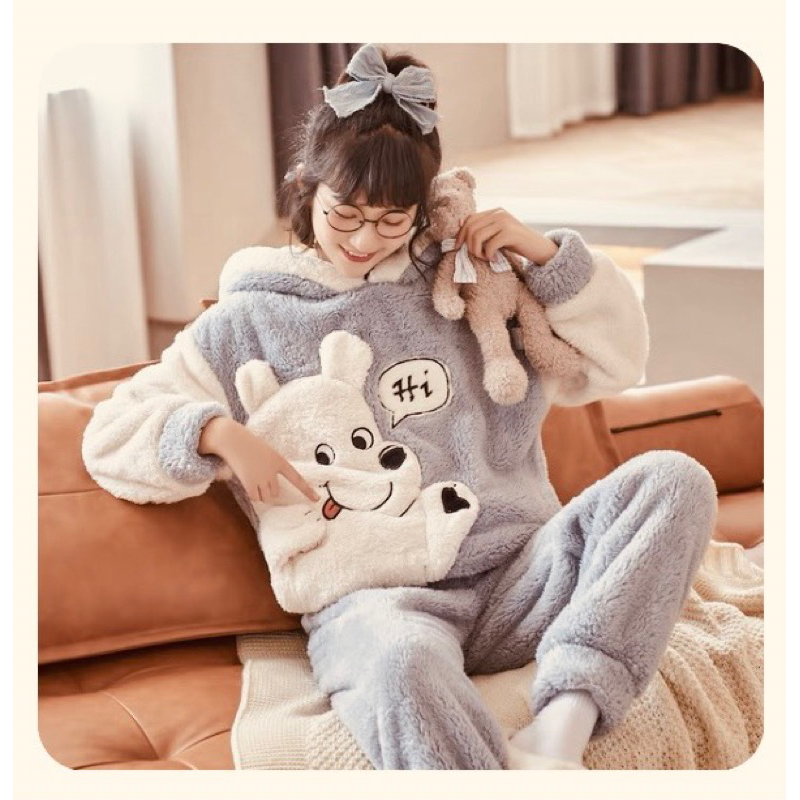 BỘ LÔNG GẤU Hi 🐻❄️🐻❄️🐻❄️ - LÔNG 2 MẶT SIÊU DẦY, ẤM